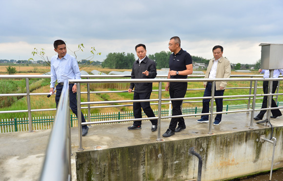 细化行动、凝聚合力，扎实推动环巢湖流域水环境综合治理——省长李国英一行调研长临河镇污水处置厂