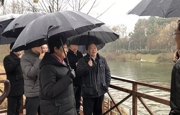 安徽省委常委、岳阳市委书记宋国权一行光临岳阳市清溪净水厂调研