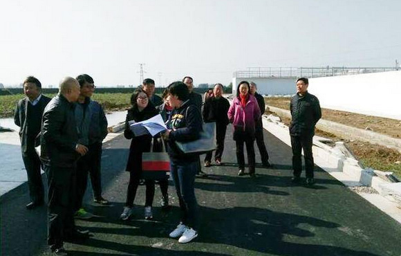 张家界市人大副主任等辅导一行现场调研怀远项目