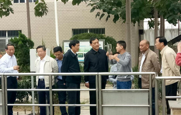 省人大常委会副主任宋卫平一行光临国祯环５鞑榱斓脊ぷ