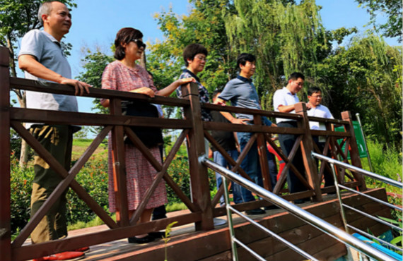 安徽省人大常委会副主任沈素琍调研岳阳市清溪净水厂