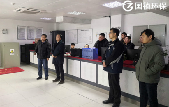 安徽省司法厅副厅长张国安一行调研岳阳市清溪净水厂