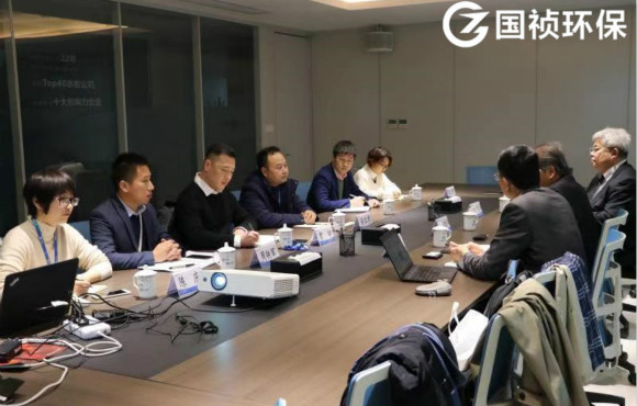 日本旭化成株式会社麻?幸雄一行光临国祯环５鞑榛セ