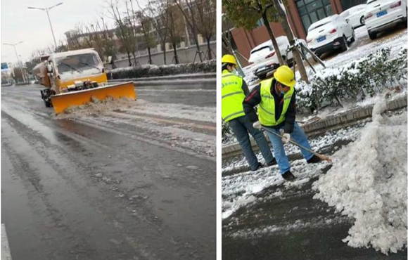 一心战一“疫”| 雪天管网岳阳区域运营公司抗疫情、保出产