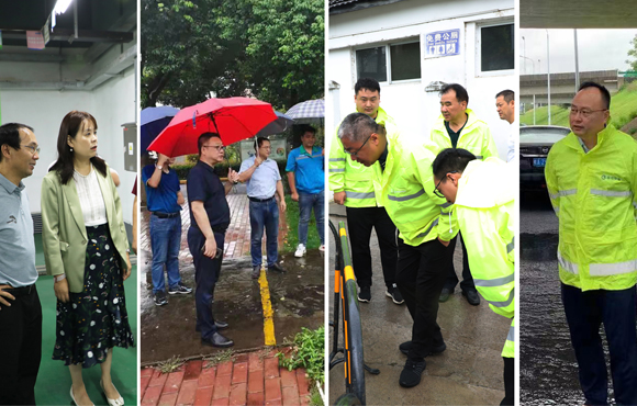 深刻一线靠前指挥 公司辅导兵分多路督导防汛抗“烟花”