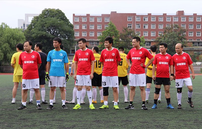 绿茵竞技展风采 联结拼搏增交谊——首届国祯环保足球约请赛开赛