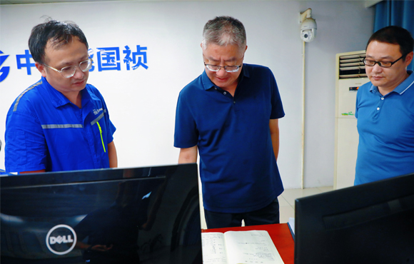 叶东调研幼仓房净水厂安全出产工作